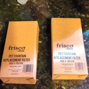 Bundle:🏝️🌊 💦 2 NEW/SEALED PKGS of FILTERS (3 filter sets each = 6!)😺CHEWY🐶
